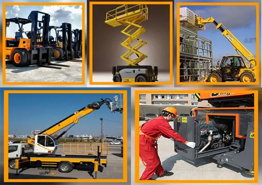 Forklift ve platform ekipmanları